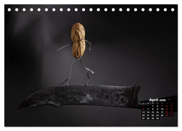 Produktbild: Erdnussm&auml;nnchen Geschichten. (Tischkalender 2026 DIN A5 quer), CALVENDO Monatskalender