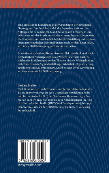 Produktbild: Die Grundlagen der Fernsehtechnik