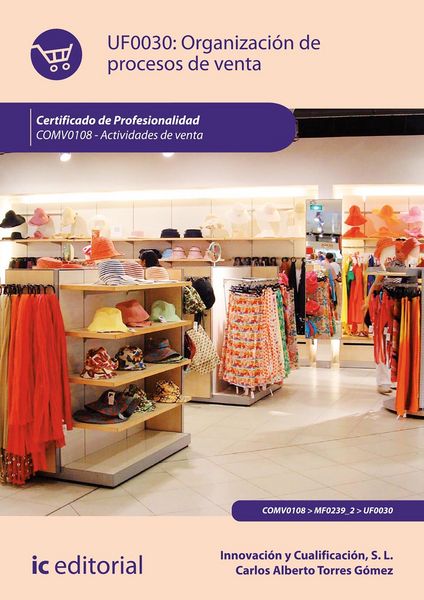 Produktbild: Organizaci&oacute;n de procesos de venta. COMV0108