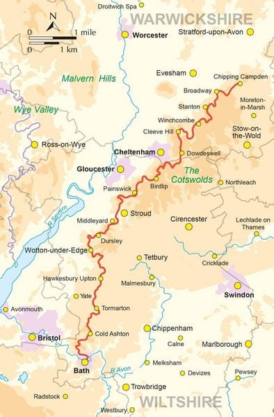 Produktbild: The Cotswold Way
