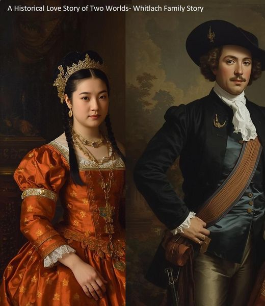 Produktbild: A Historical Love Story of Two Worlds- Whitlach Family Story