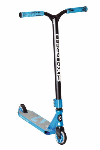 Produktbild: SIX DEGREES Stuntscooter 100 mm blau