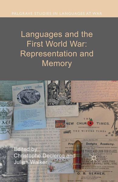 Produktbild: Languages and the First World War: Representation and Memory