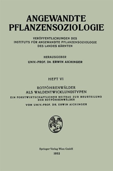 Produktbild: Rotf&ouml;hrenw&auml;lder als Waldentwicklungstypen