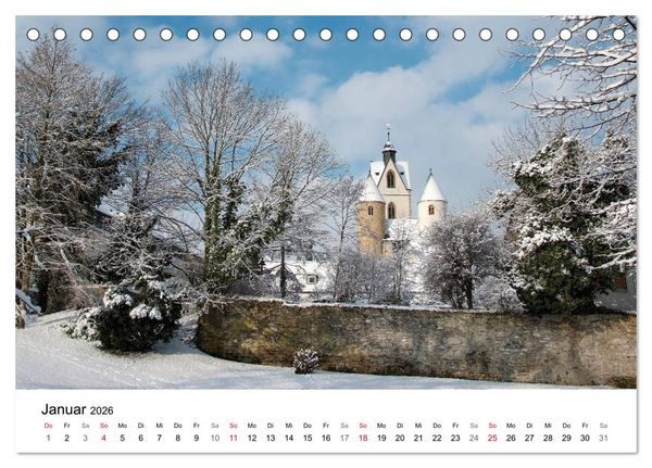 Produktbild: Paderborn - Die sch&ouml;nsten Seiten der Stadt (Tischkalender 2026 DIN A5 quer), CALVENDO Monatskalender
