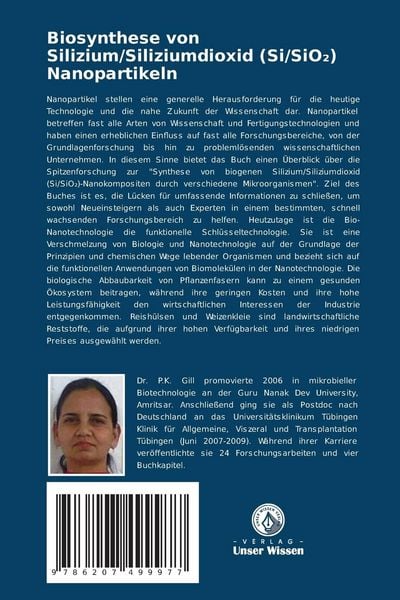 Produktbild: Biosynthese von Silizium/Siliziumdioxid (Si/SiO&iquest;) Nanopartikeln