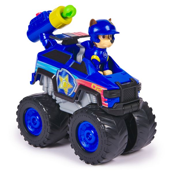 Produktbild: PAW Patrol Rescue Wheels - Chases Monstertruck Fahrzeug mit Geschoss-Abwurf und Chase Hundefigur, Spielzeug f&uuml;r Kinder ab 3 Jahren