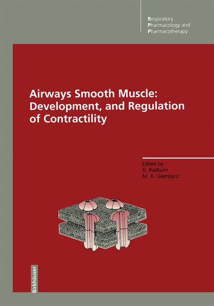 Produktbild: Airways Smooth Muscle: Development, and Regulation of Contractility