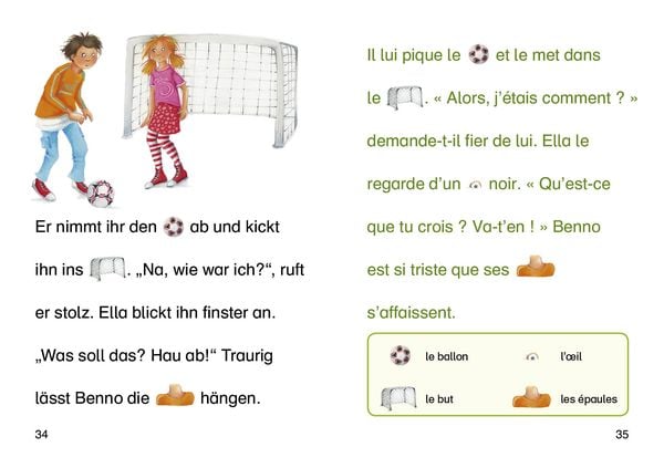 Produktbild: Bildermaus - Mit Bildern Franz&ouml;sisch lernen - Schulgeschichten - Histoires d'&eacute;cole