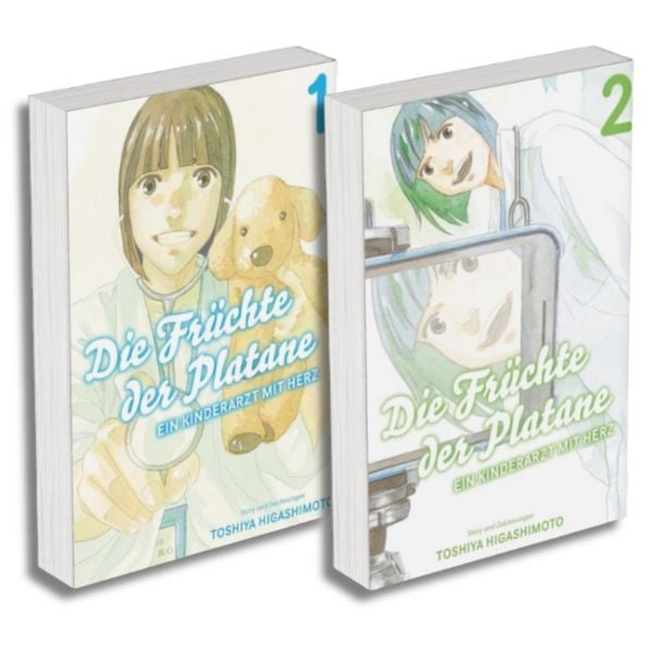 Produktbild: Die Fr&uuml;chte der Platane &ndash; Ein Kinderarzt mit Herz: Manga Pack 1 (Band 1 und 2)