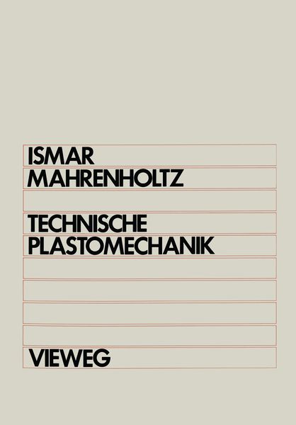 Produktbild: Technische Plastomechanik
