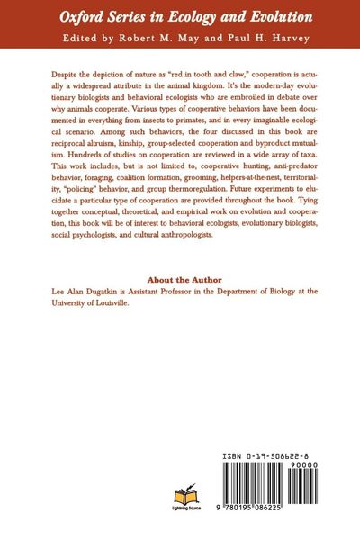 Produktbild: Cooperation Among Animals