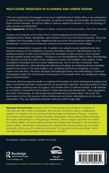 Produktbild: Inclusion and Exclusion of the Urban Poor in Dhaka
