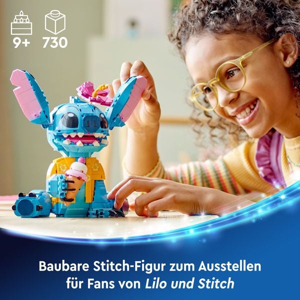 Produktbild: LEGO ǀ Disney Stitch, Kreatives Spielzeug mit Minifiguren 43249