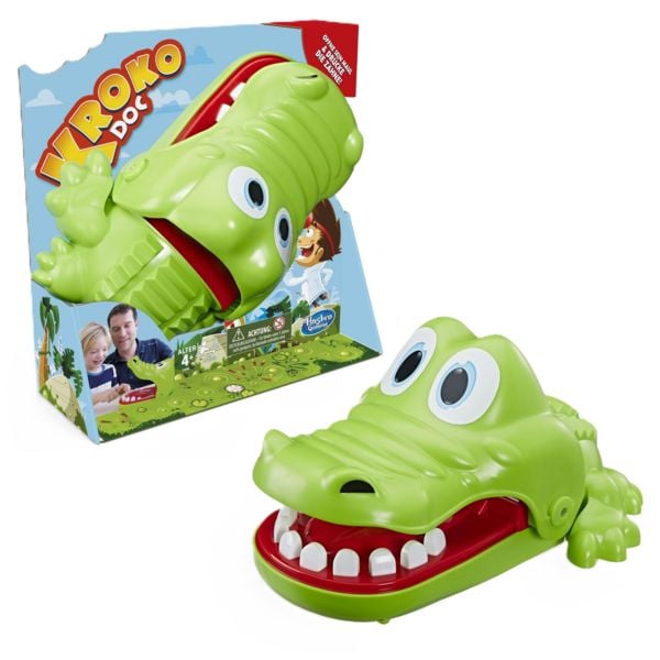 Produktbild: Hasbro E4898100 - Kroko Doc, Reaktionsspiel