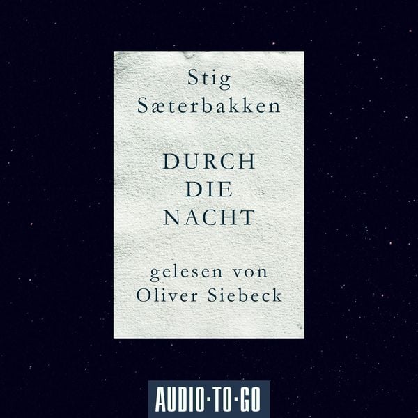 Durch die Nacht - Stig Saeterbakken, Audio, 9783965192614
