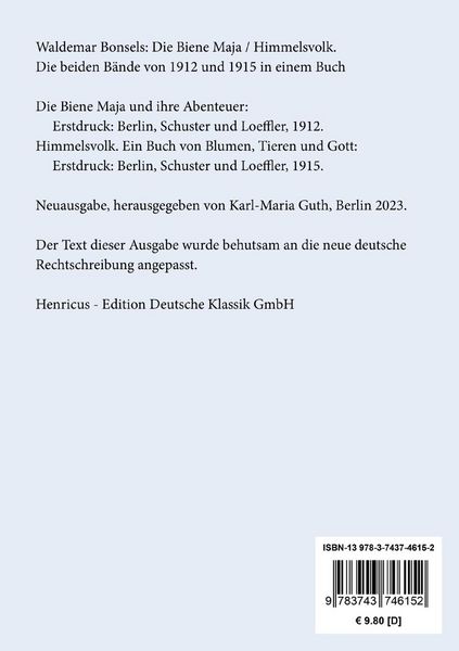 Produktbild: Die Biene Maja / Himmelsvolk