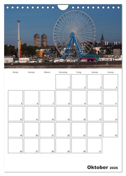 Produktbild: K&Ouml;LN - Pure Lebenslust (Wandkalender 2026 DIN A4 hoch), CALVENDO Monatskalender