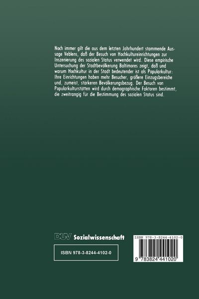 Produktbild: Kultur und Stadtgesellschaft
