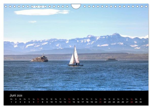Produktbild: Bodensee (Wandkalender 2026 DIN A4 quer), CALVENDO Monatskalender