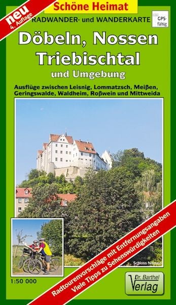 Produktbild: Radwander- und Wanderkarte D&ouml;beln, Nossen, Triebischtal und Umgebung