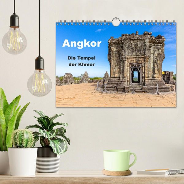 Produktbild: Angkor - Die Tempel der Khmer (Wandkalender 2026 DIN A4 quer), CALVENDO Monatskalender