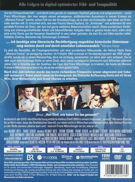 Produktbild: Monaco Franze - Der ewige Stenz - Box - Digital Remastered [3 DVDs]