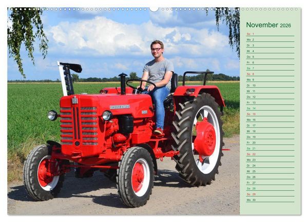 Produktbild: Oldtimer-Trecker on Tour (hochwertiger Premium Wandkalender 2026 DIN A2 quer), Kunstdruck in Hochglanz