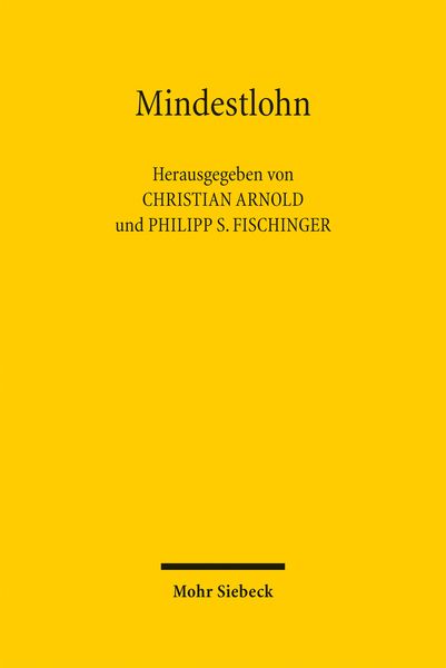 Produktbild: Mindestlohn