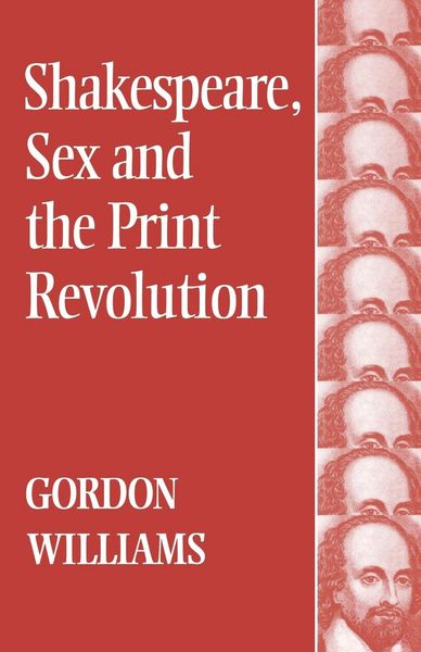 Produktbild: Shakespeare, Sex and the Print Revolution