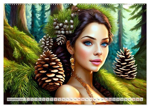 Produktbild: Wald Sch&ouml;nheiten (Wandkalender 2026 DIN A2 quer), CALVENDO Monatskalender