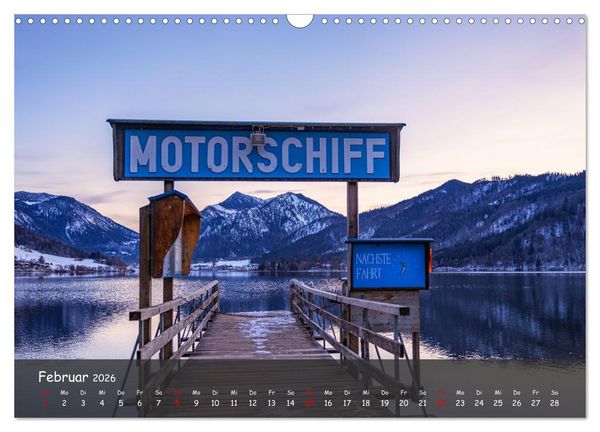Produktbild: Stege - Seefotografie (Wandkalender 2026 DIN A3 quer), CALVENDO Monatskalender