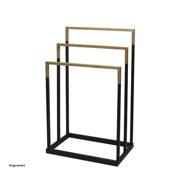 Produktbild: HTI-Living Handtuchtrockner mit 3 Stangen Modern in Schwarz