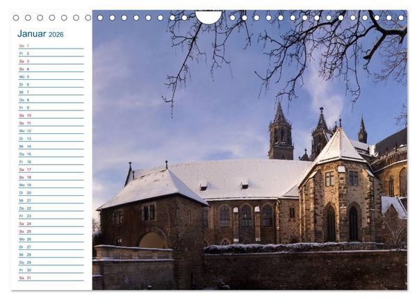 Produktbild: Magdeburg und Umgebung 2026 (Wandkalender 2026 DIN A4 quer), CALVENDO Monatskalender