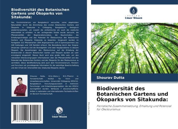 Produktbild: Biodiversit&auml;t des Botanischen Gartens und &Ouml;koparks von Sitakunda: