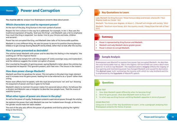Produktbild: Collins Snap Revision Text Guides - Macbeth: Aqa GCSE English Literature