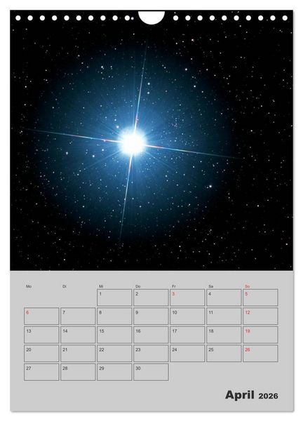 Produktbild: Sch&ouml;nheit des Universums (Wandkalender 2026 DIN A4 hoch), CALVENDO Monatskalender