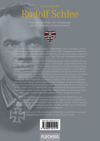Produktbild: Hauptmann Rudolf Schlee