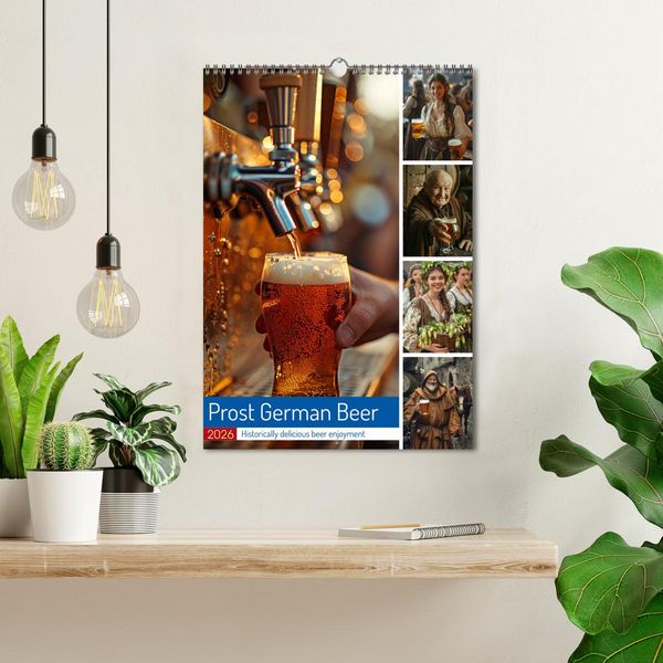Produktbild: Prost German Beer (Wall Calendar 2026 DIN A3 portrait), CALVENDO 12 Month Wall Calendar