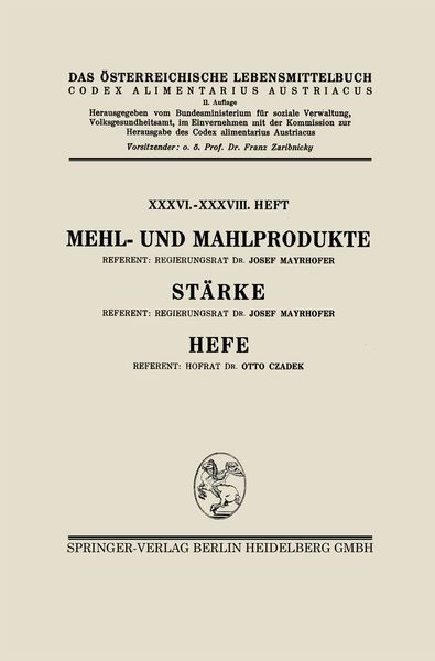 Produktbild: Mehl- und Mahlprodukte. St&auml;rke. Hefe