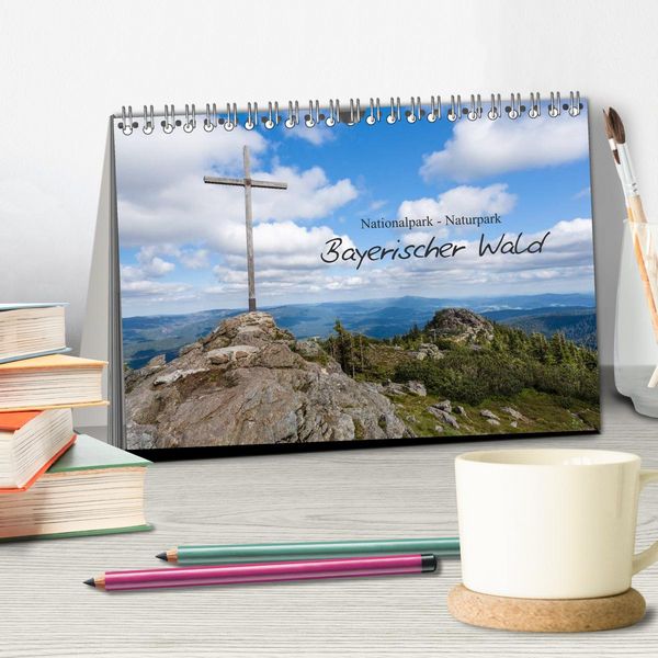 Produktbild: Bayerischer Wald (Tischkalender 2026 DIN A5 quer), CALVENDO Monatskalender
