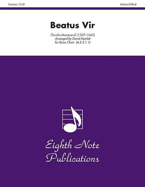 Produktbild: Monteverdi, C: Beatus Vir