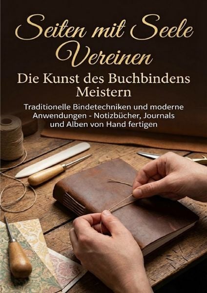 Seiten mit Seele Vereinen: Die Kunst des Buchbindens Meistern, Taschenbuch von Christoph Eberhardt, Epubli, 9783565153671