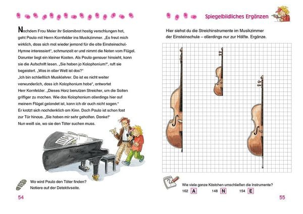 Produktbild: Loewe Lernkrimis. Mathe 4. Klasse (X)