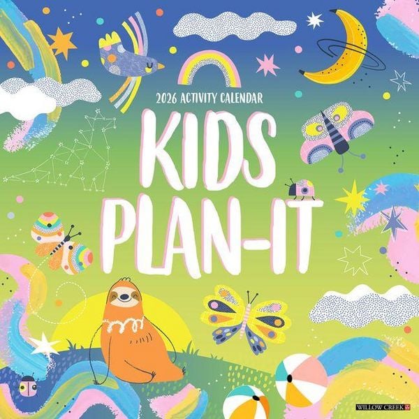 Produktbild: Kid's Plan It Calendar 2026 Wall Calendar
