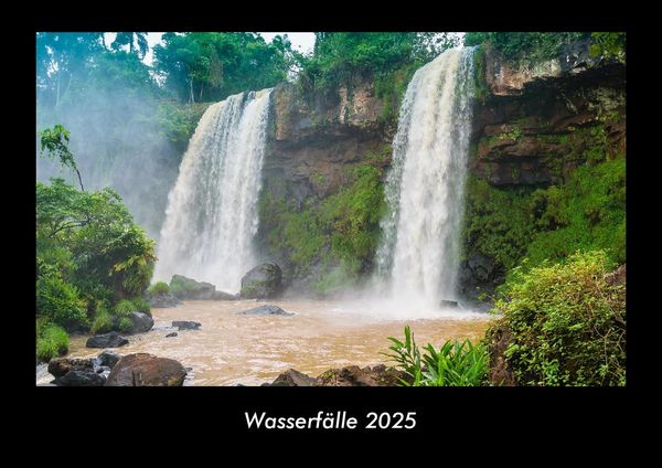 Wasserfälle 2025 Fotokalender DIN A3