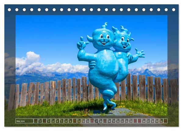 Produktbild: St.Johann im Pongau (Tischkalender 2026 DIN A5 quer), CALVENDO Monatskalender