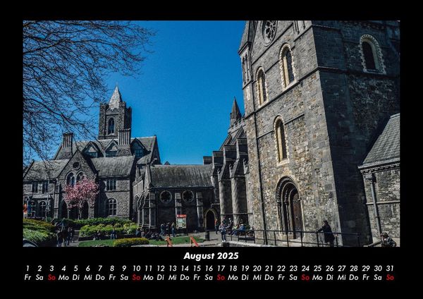 Produktbild: Religi&ouml;se Architektur 2025 Fotokalender DIN A3