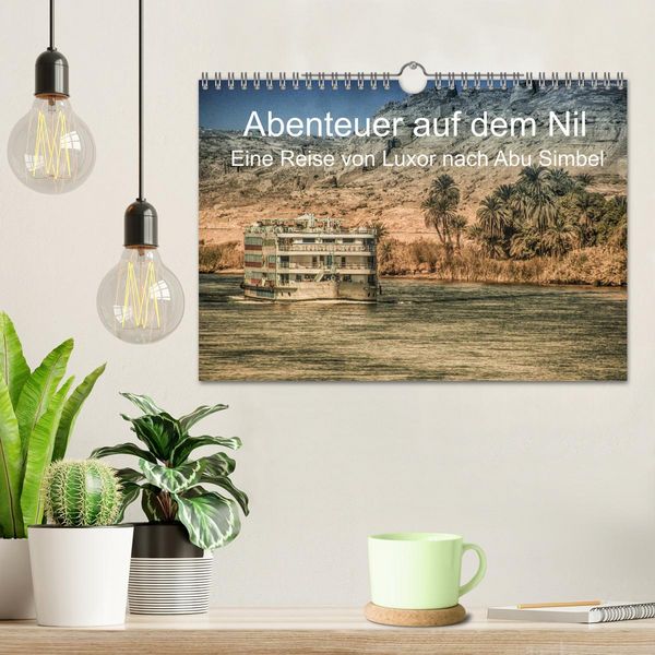 Produktbild: Abenteuer auf dem Nil. Eine Reise von Luxor nach Abu Simbel (Wandkalender 2026 DIN A4 quer), CALVENDO Monatskalender