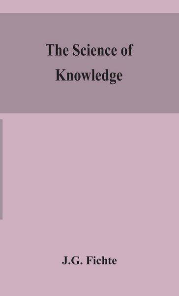 Produktbild: The Science Of Knowledge